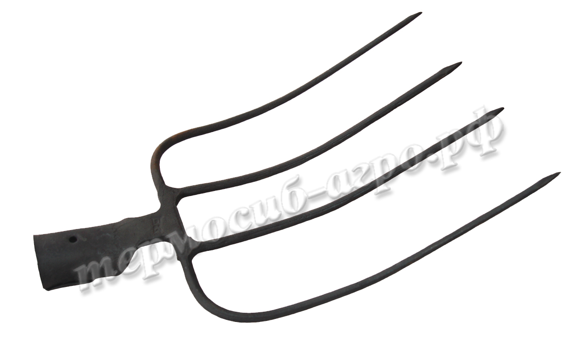 Вилы навозные четырехрожковые